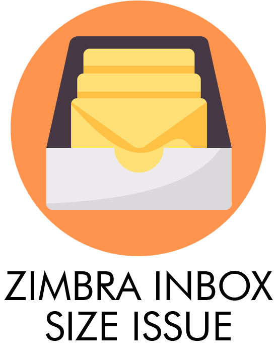 zimbra-mail-inbox-size-issue
